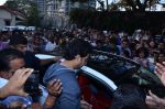 Abhishek Bachchan with Dhoom 3 starcast mobbed at movie promotions on 18th Dec 2013